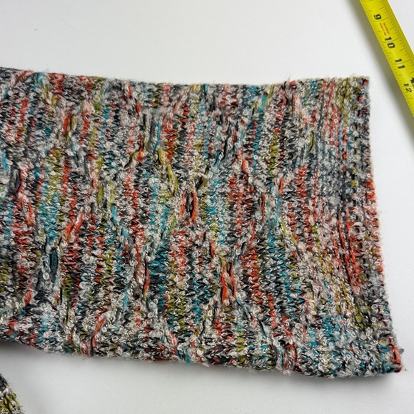 Funsport Multicolour Knit Long Coatigan Cardigan - Picture 6 of 9